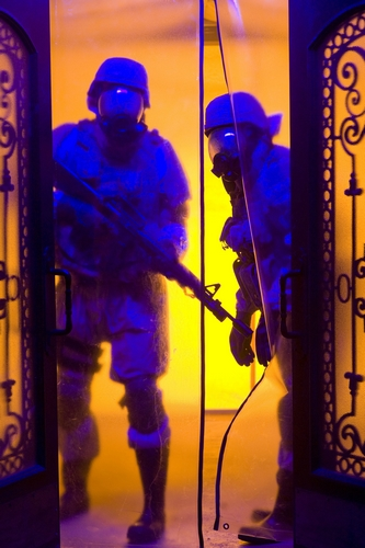 Illustration for article titled New Quarantine Pics Show Day Glo Slumber Party From Hell